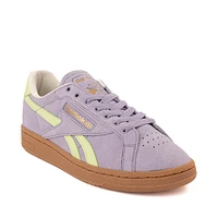 Chaussure athlétique Reebok Club C Grounds UK pour femmes - Lavande / Vert lime