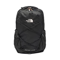 Sac à dos The North Face Jester Luxe pour femmes - Noir TNF / Corail métallique