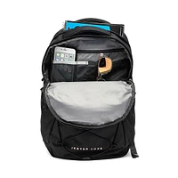 Sac à dos The North Face Jester Luxe pour femmes - Noir TNF / Corail métallique