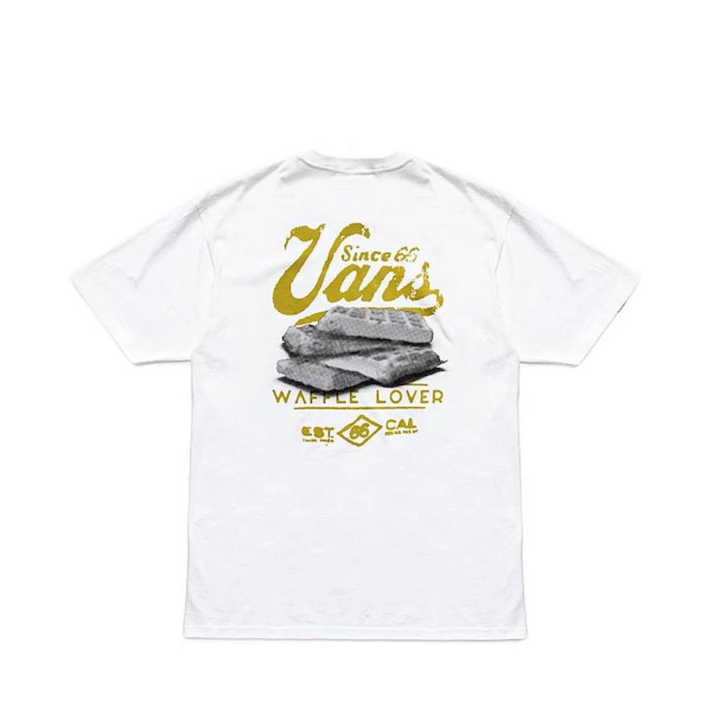 T-shirt Vans Waffles pour hommes - Blanc