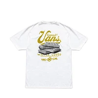 T-shirt Vans Waffles pour hommes - Blanc