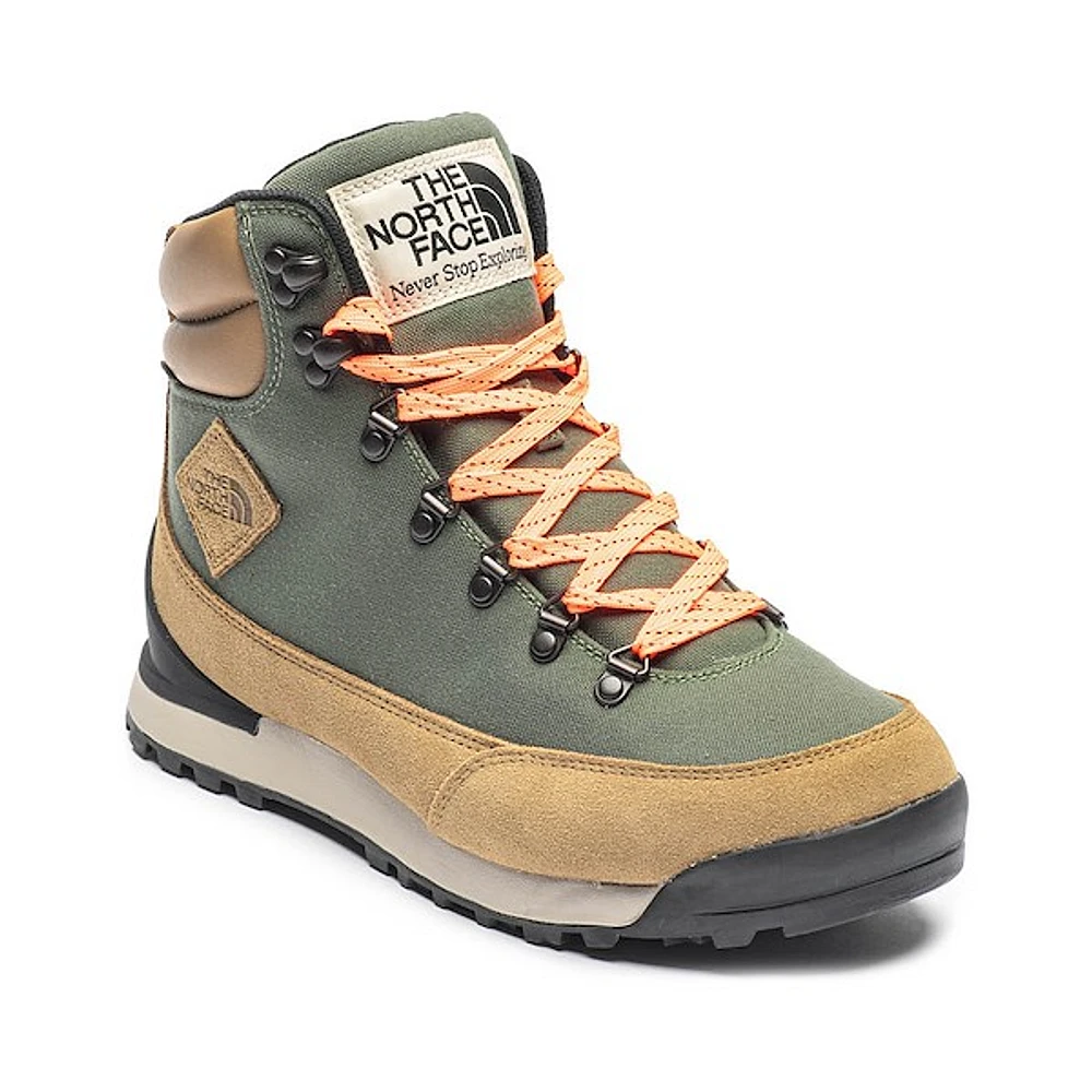 Botte imperméable The North Face Back-To-Berkeley IV pour hommes - Vert thym / Brune