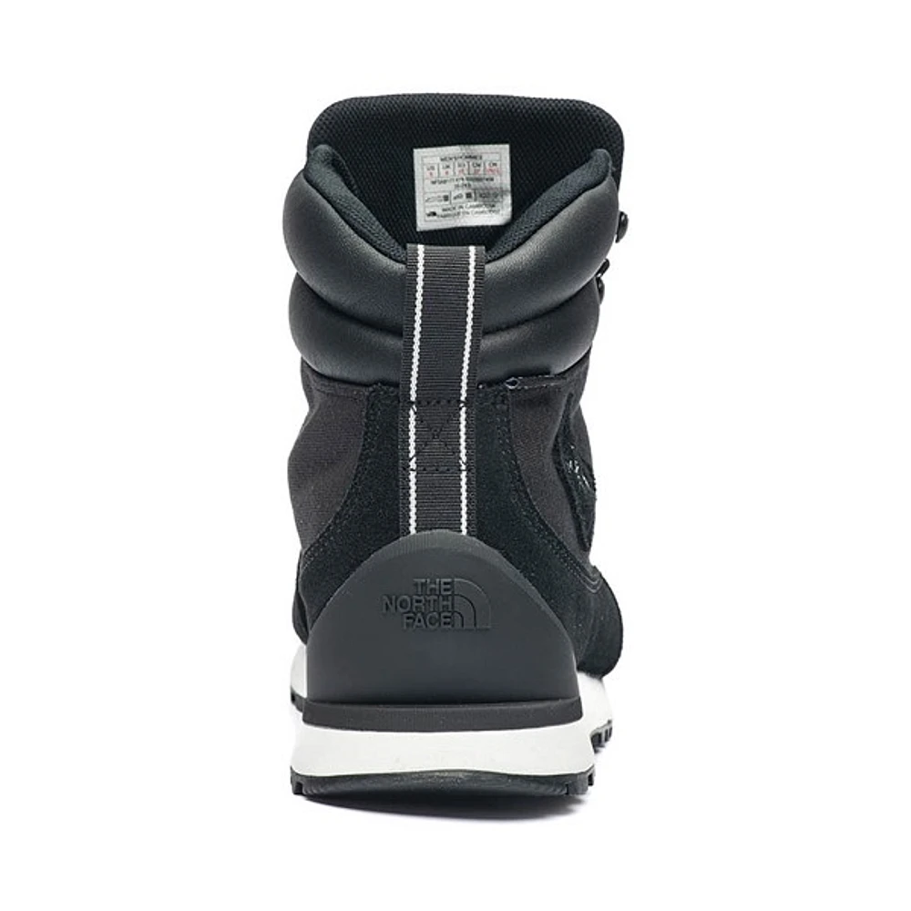 Botte The North Face Back-To-Berkley IV pour hommes - Noire / Blanche