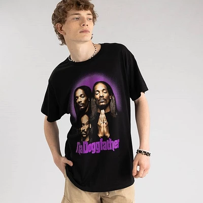 T-shirt Snoop Dogg Tha Doggfather - Noir