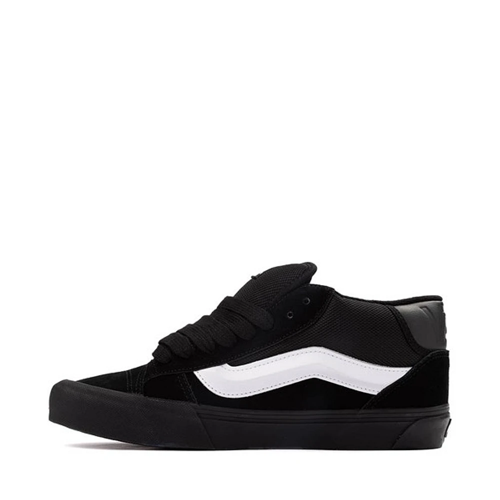 Vans Knu Mid Skate Shoe - Black / White