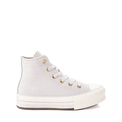 Basket Converse Chuck Taylor All Star Hi Lift - Enfants Gris pâle