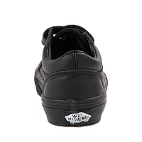 Chaussure de skate Vans Old Skool V Classic Tumble - Enfants Monochrome noire