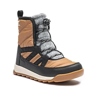 Botte à lacets Sorel Whitney™ II Plus - Enfants / Junior Beige Noire