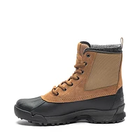 Botte imperméable Sorel BUXTON™ Lite Lace Plus pour hommes - Brune / Noire