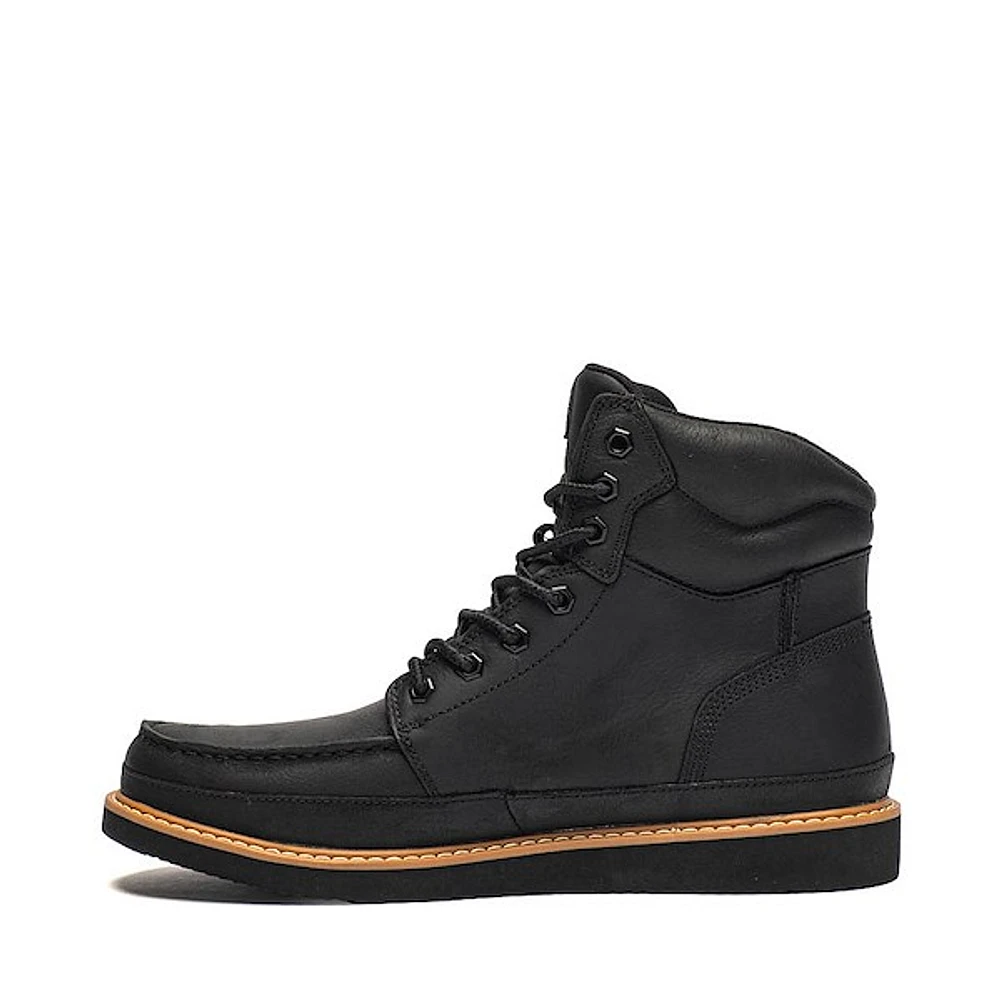 Botte à lacets Timberland Newmarket Mid pour hommes - Noire