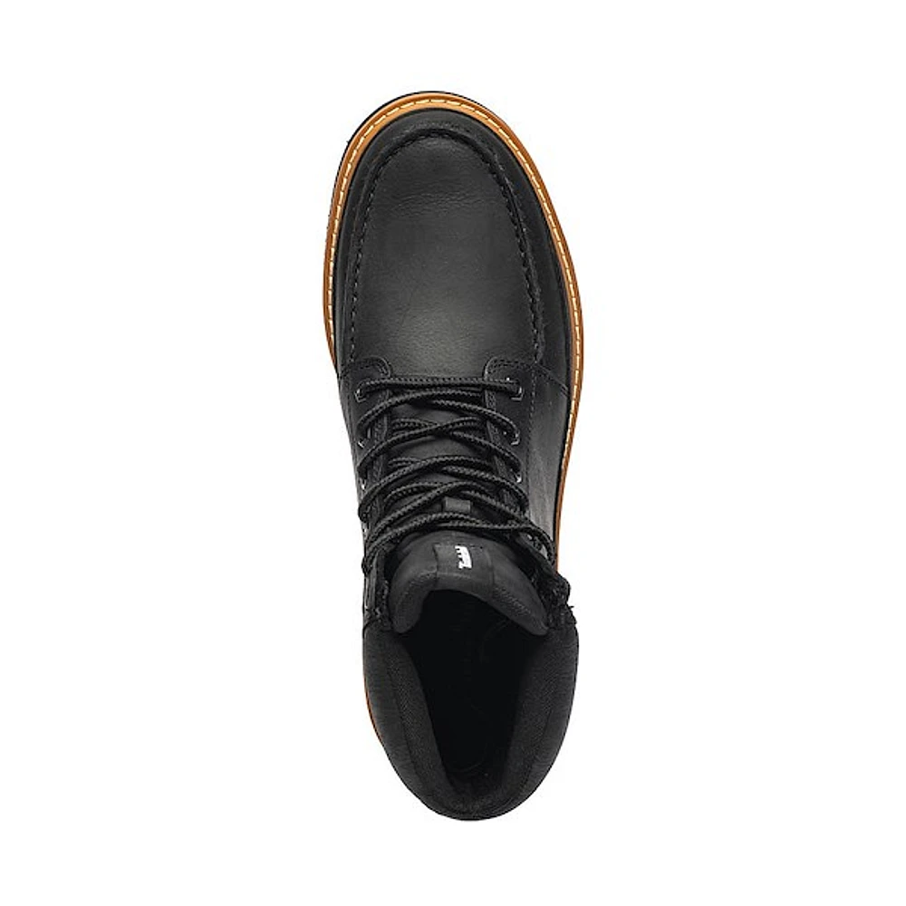 Botte à lacets Timberland Newmarket Mid pour hommes - Noire