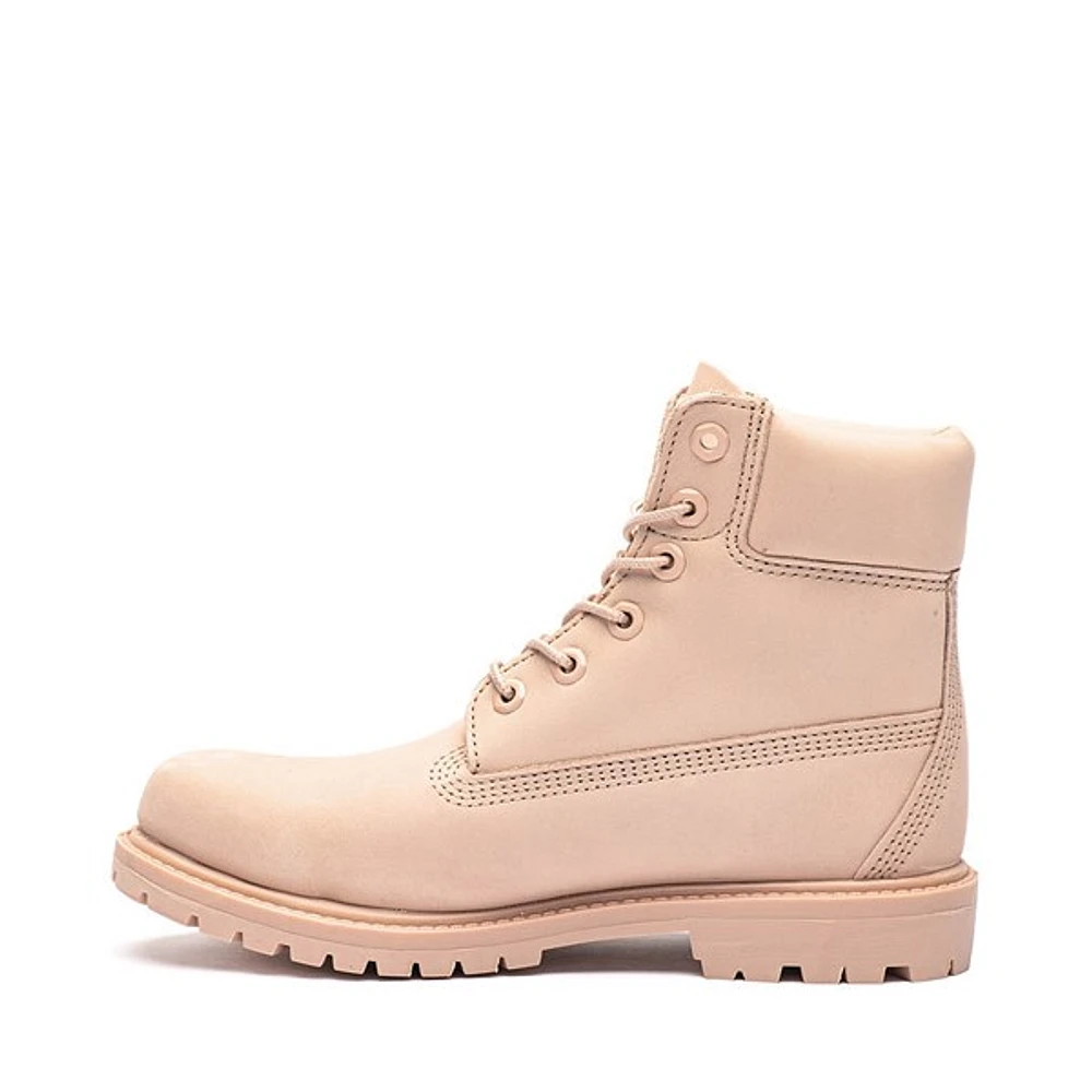 Botte imperméable à lacets Timberland® Premium 6 pouces pour femmes - Rose pâle