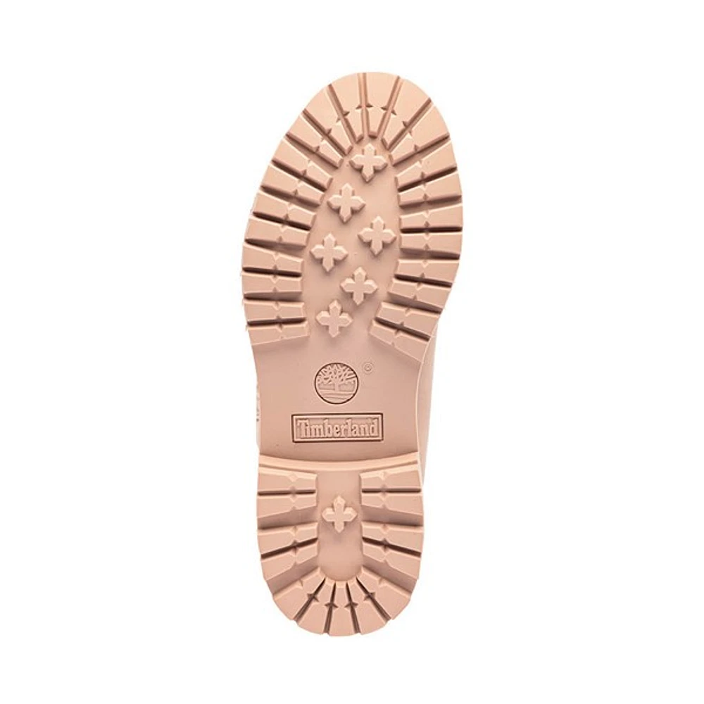 Botte imperméable à lacets Timberland® Premium 6 pouces pour femmes - Rose pâle