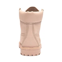 Botte imperméable à lacets Timberland® Premium 6 pouces pour femmes - Rose pâle