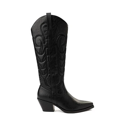 Botte Western Dixie Coconuts by Matisse pour femmes - Noire