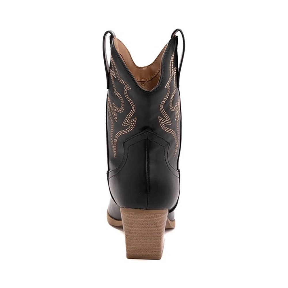 Botte Western Sarah-Jayne Blazing-S pour femmes - Noire