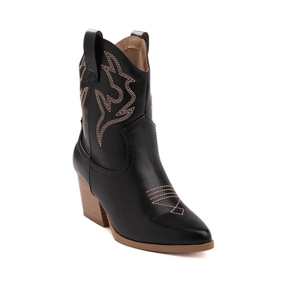 Botte Western Sarah-Jayne Blazing-S pour femmes - Noire