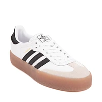 Chaussure athlétique adidas Sambae pour femmes - Blanche / Noire