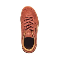 Chaussure athlétique PUMA Palermo pour femmes - Rouge brique / Caramel Gomme
