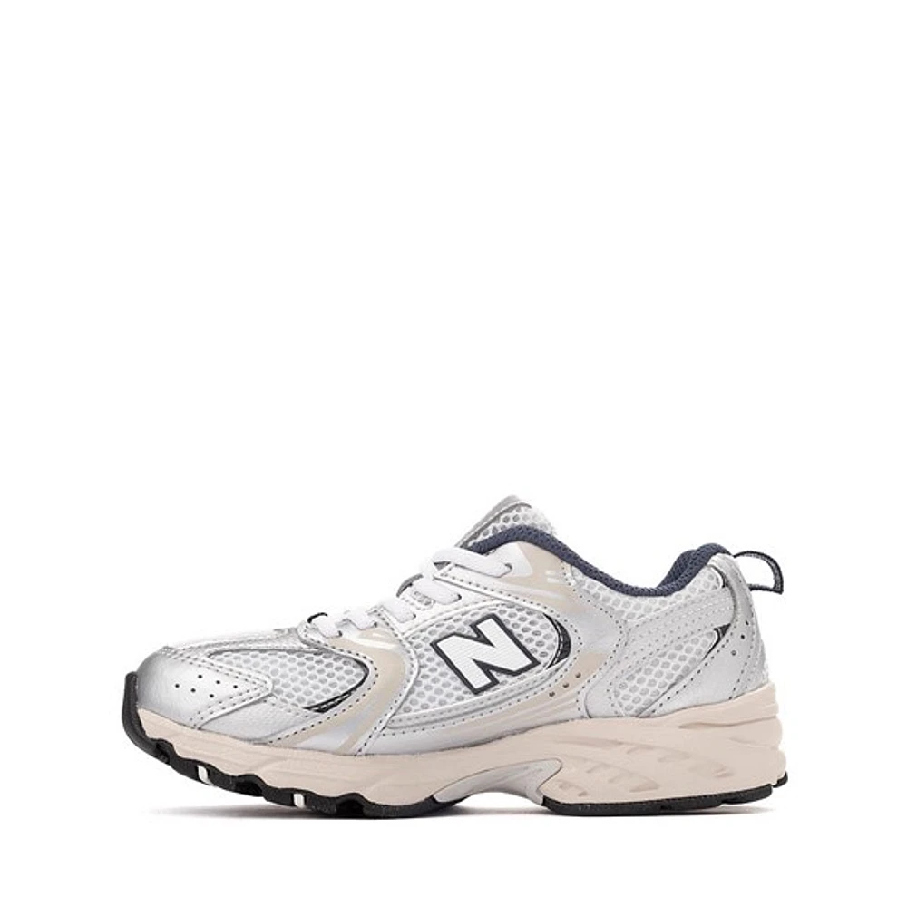 Chaussure athlétique New Balance 530 Bungee - Enfants Grise / Bleu marine NB