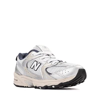 Chaussure athlétique New Balance 530 Bungee - Enfants Grise / Bleu marine NB