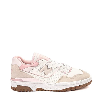 Womens New Balance 550 Athletic Shoe - Sea Salt / Pink Granite Orb