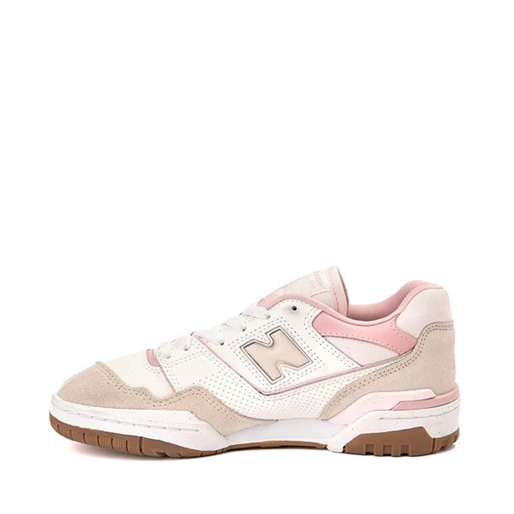 Womens New Balance 550 Athletic Shoe - Sea Salt / Pink Granite Orb