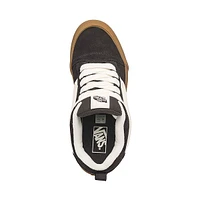 Chaussure de skate Vans Knu Skool - Brun foncé / Gomme