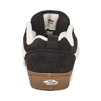 Chaussure de skate Vans Knu Skool - Brun foncé / Gomme