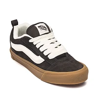 Chaussure de skate Vans Knu Skool - Brun foncé / Gomme