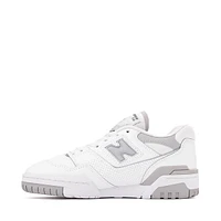 Womens New Balance 550 Athletic Shoe - White / Grey