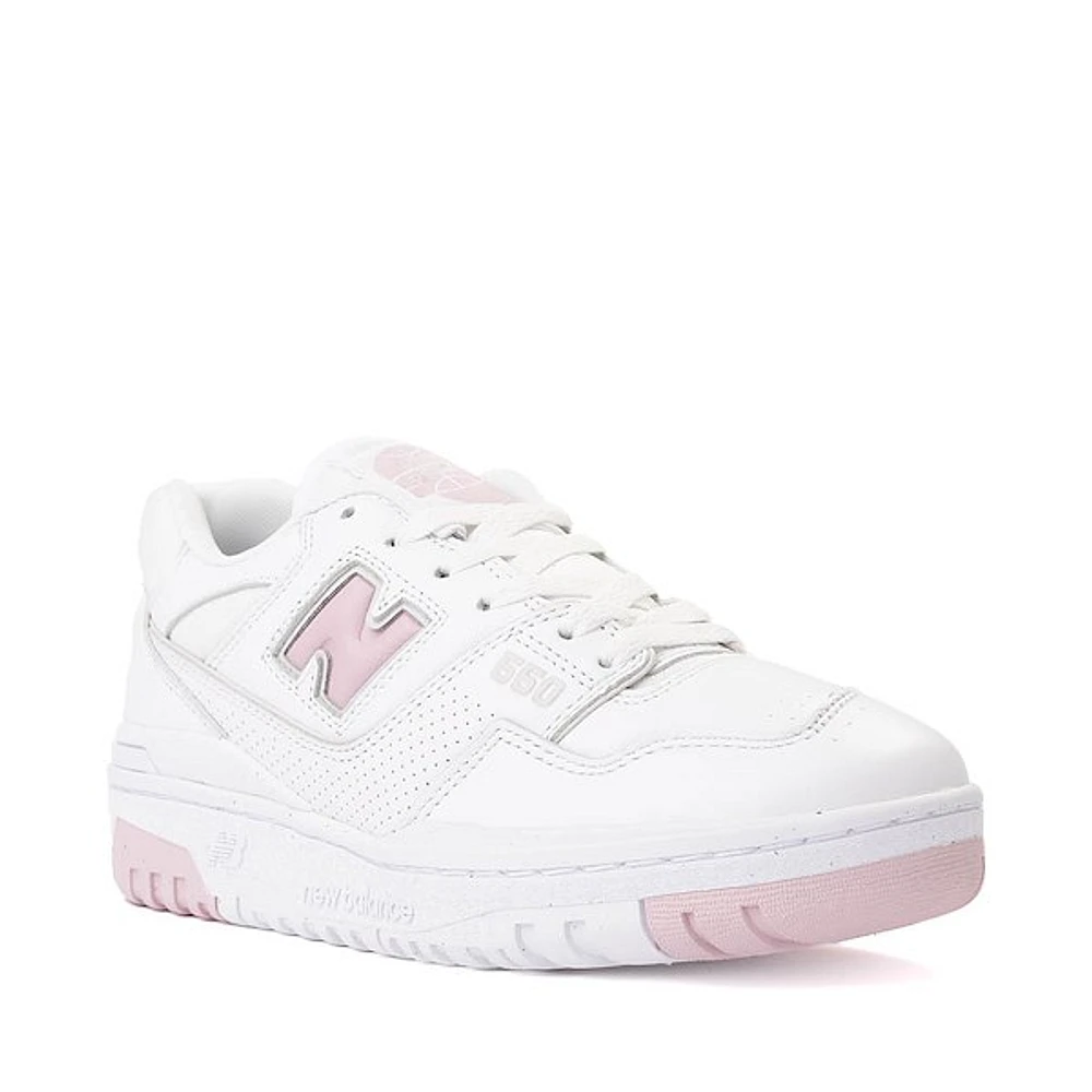 Womens New Balance 550 Athletic Shoe - White / Twilight Haze