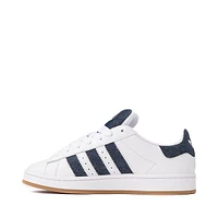 Mens adidas Campus '00s Athletic Shoe - White / Night Indigo Gold Metallic