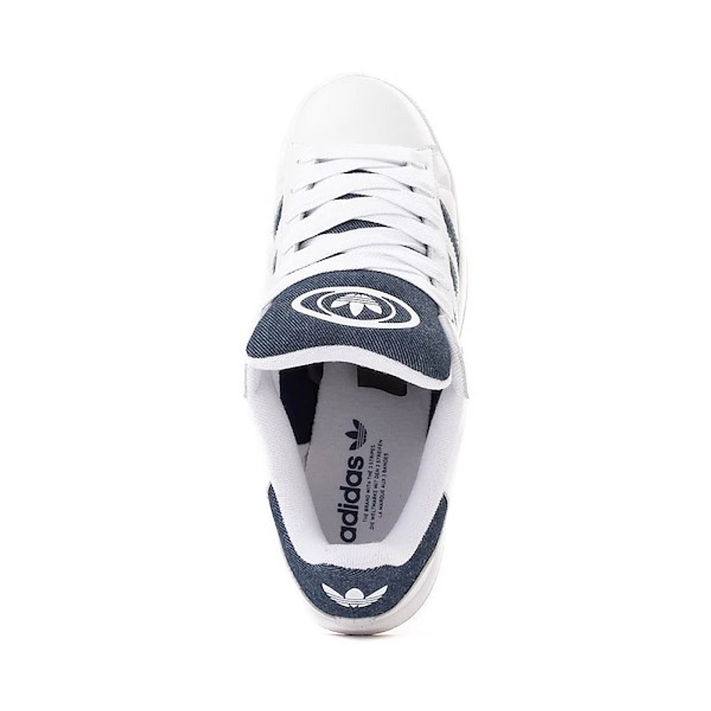 Chaussure athlétique adidas Campus '00s pour hommes - Blanche / Bleu indigo