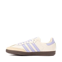 Womens adidas Samba OG Athletic Shoe - Cream White / Violet Tone Sand Strata