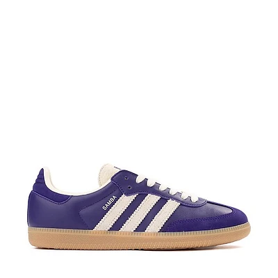 Womens adidas Samba OG Athletic Shoe - Collegiate Purple / Cream White Gum