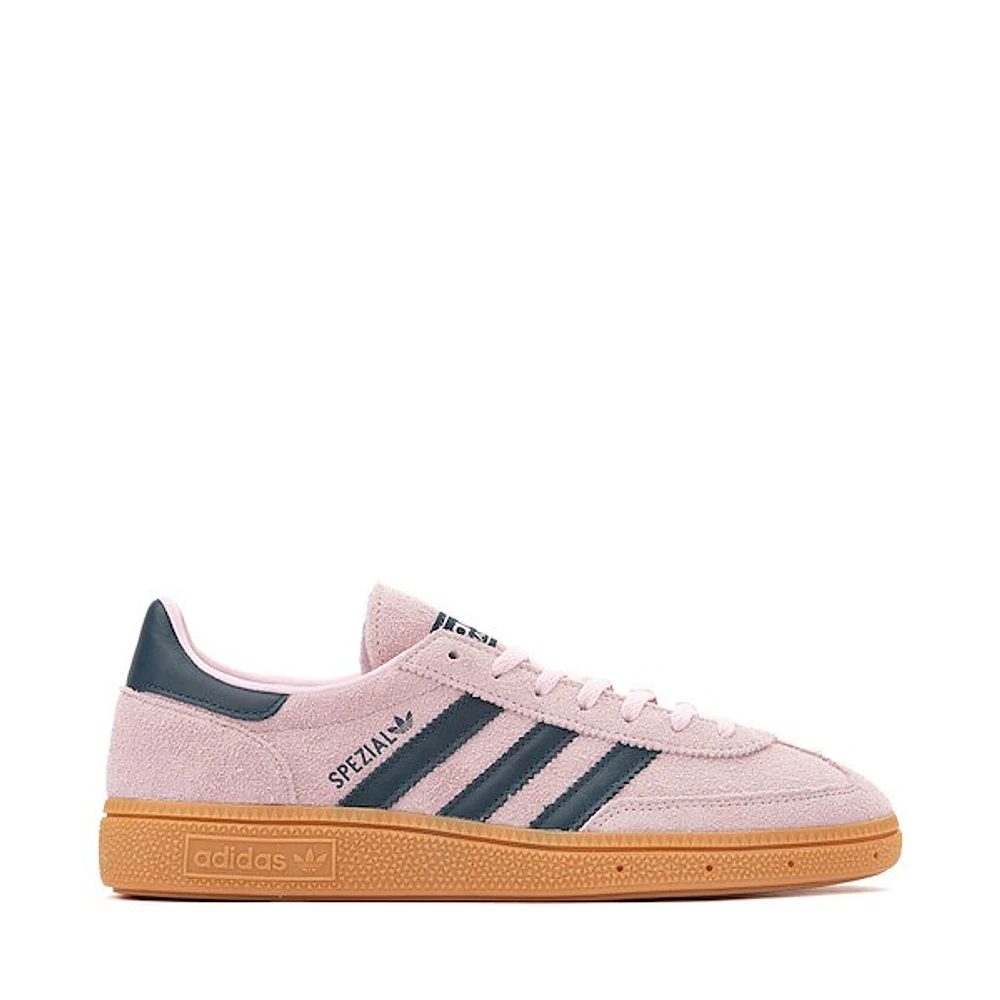 Womens adidas Handball Spezial Athletic Shoe - Clear Pink / Arctic Night Gum