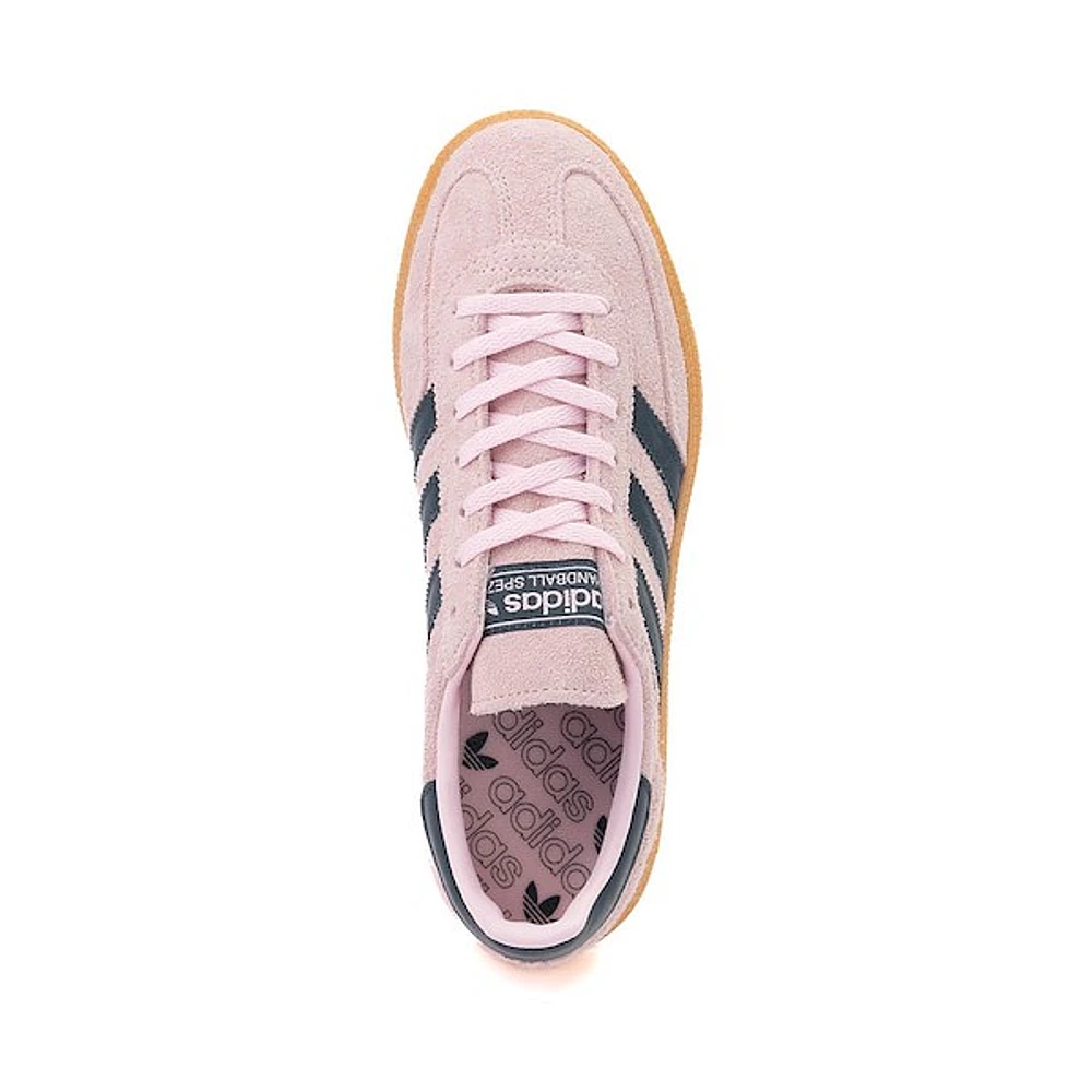 Chaussure athlétique adidas Spezial pour femmes - Rose / Bleu marine Gomme