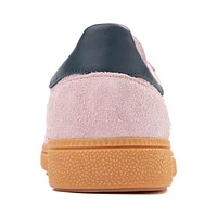 Chaussure athlétique adidas Spezial pour femmes - Rose / Bleu marine Gomme
