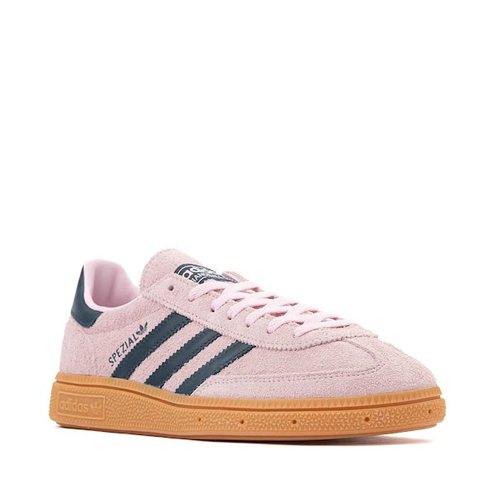 Chaussure athlétique adidas Spezial pour femmes - Rose / Bleu marine Gomme
