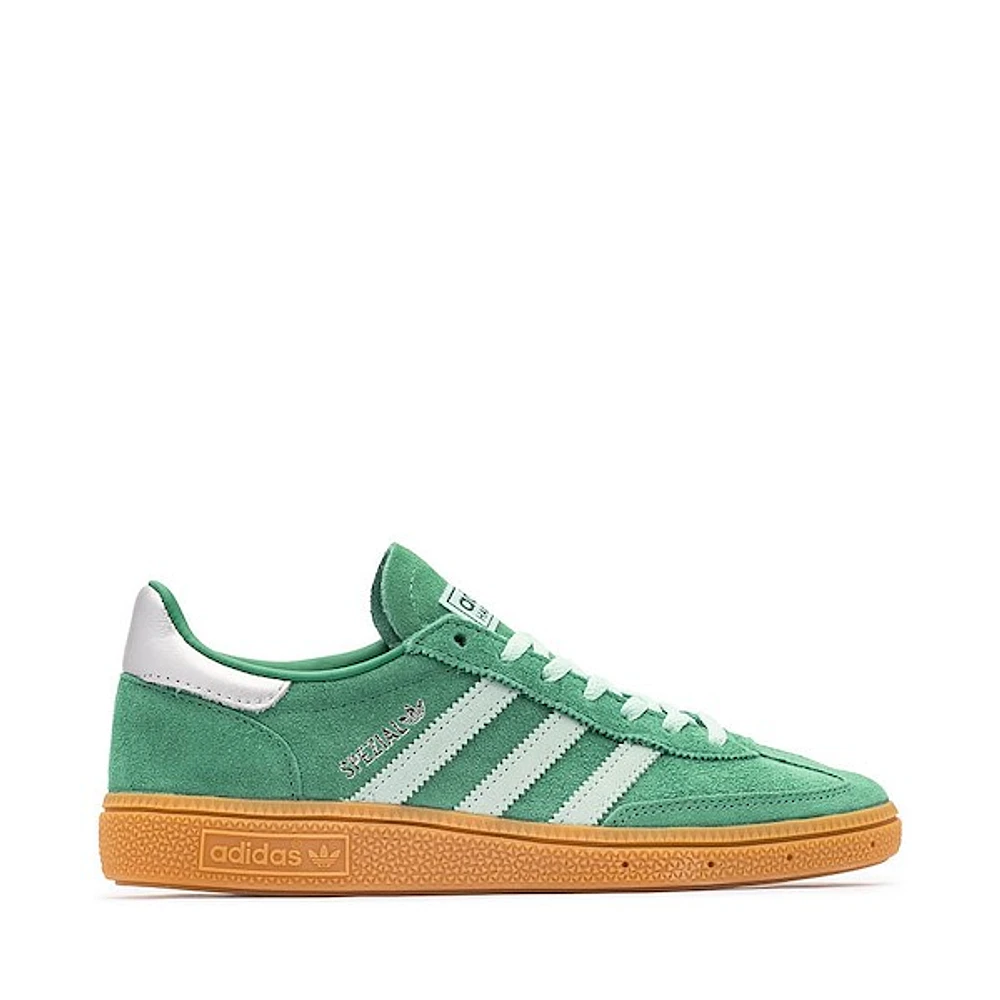 Womens adidas Handball Spezial Athletic Shoe - Green / Clear Mint