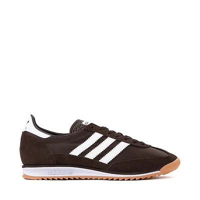 Womens adidas SL 72 OG Athletic Shoe - Dark Brown / White Gum