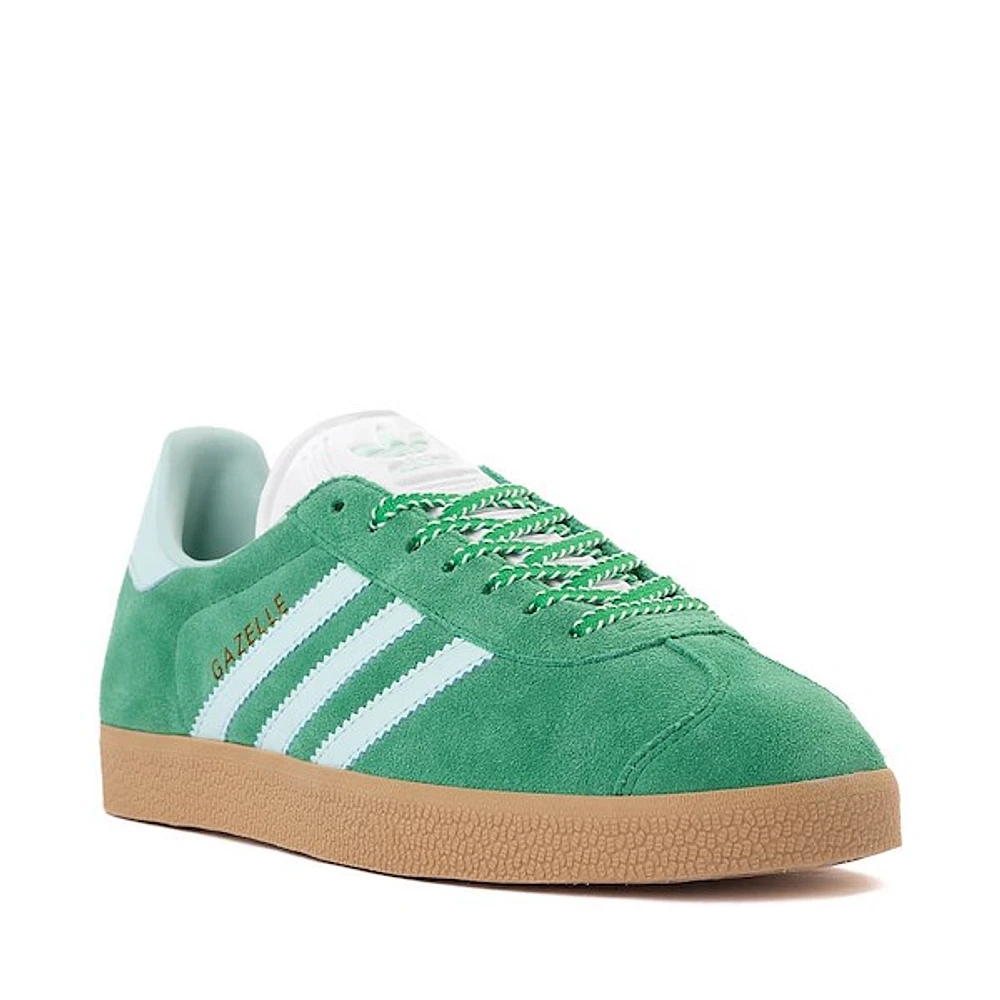 Chaussure athlétique adidas Gazelle pour femmes - Verte / Vert d'eau