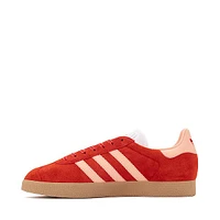Womens adidas Gazelle Athletic Shoe - Better Scarlet / Glow Pink Gold Metallic