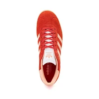 Chaussure athlétique adidas Gazelle pour femmes - Rouge / Rose