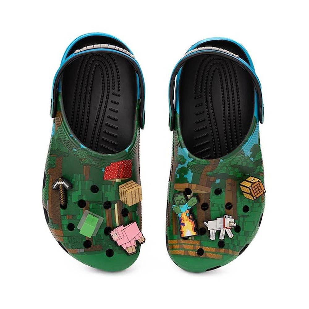 Minecraft x Crocs Classic Clog - Green / Multicolor