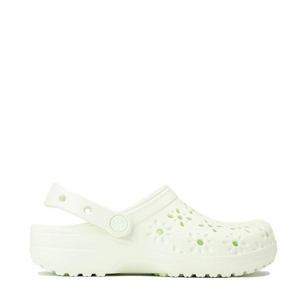 Sabot classique Crocs à découpe florale