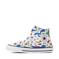 Converse Chuck Taylor All Star Dinocons Hi Sneaker - Little Kid White