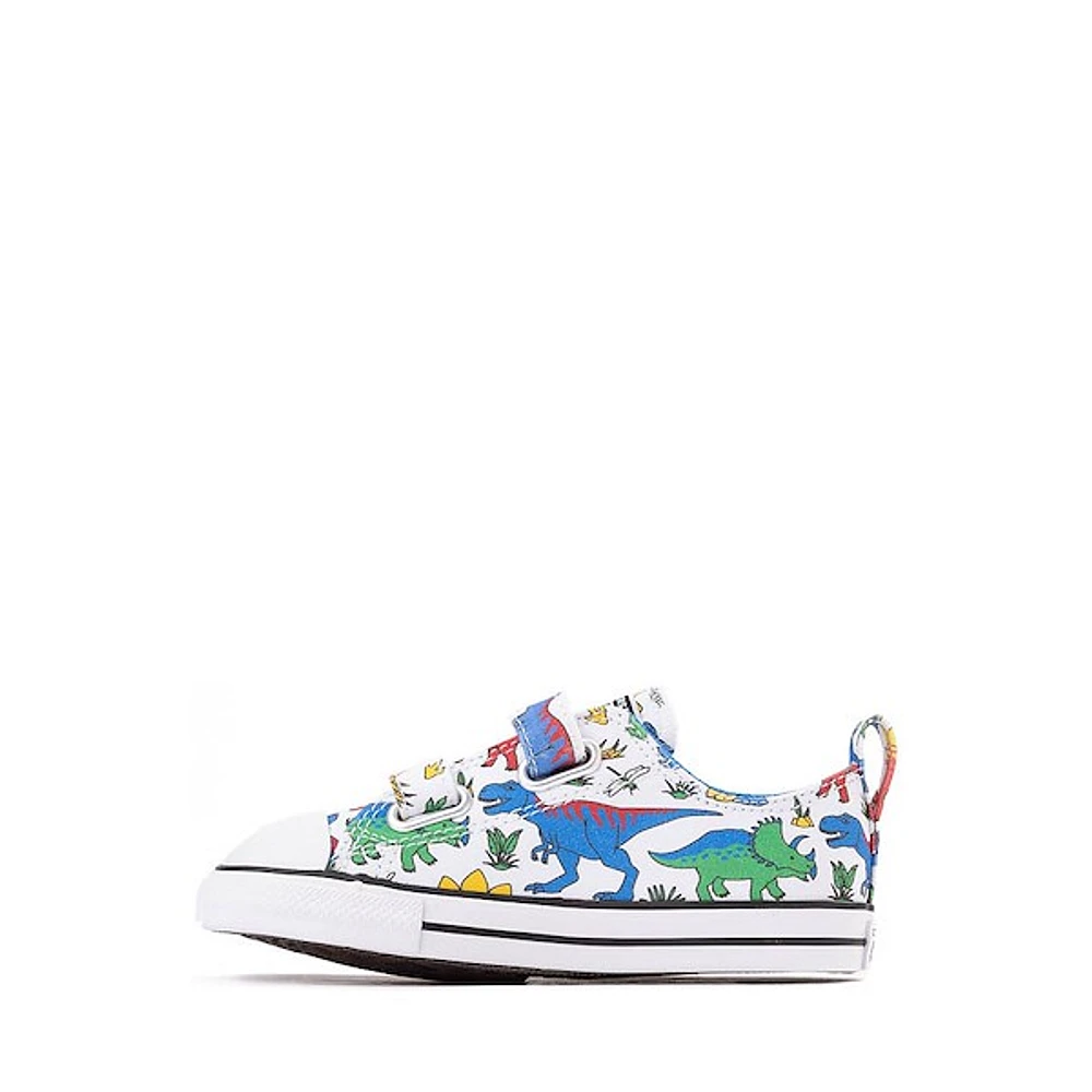 Converse Chuck Taylor All Star Dinocons Easy-On Low-Top Sneaker - Baby / Toddler White