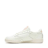 Chaussure athlétique Reebok Club C 85 Daisy pour femmes - Ivoire / Rose Orange